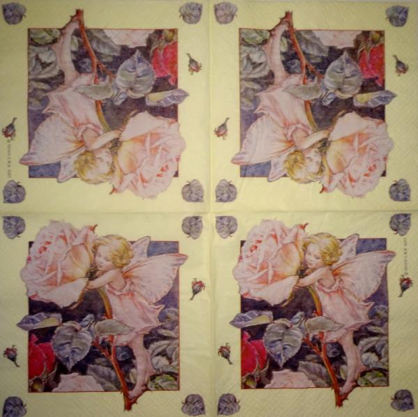 078 Mädchen - 3-ply - Flower Fairies - 2001